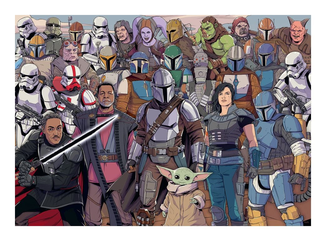 * Challenge - The Mandalorian 1000pc