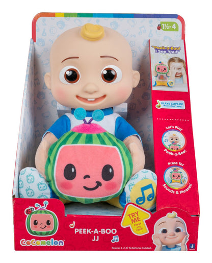 Cocomelon - Peek-a-Boo JJ Feature Plush