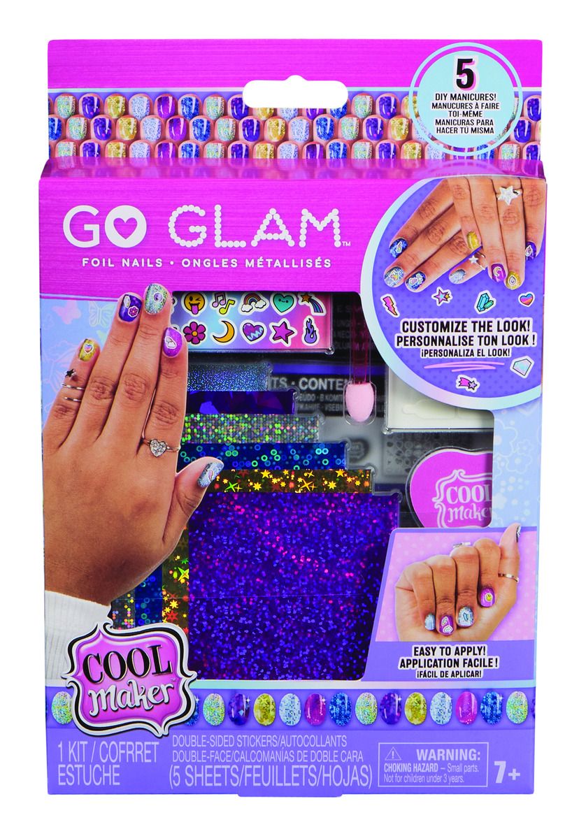 * Cool Maker Foil Nails