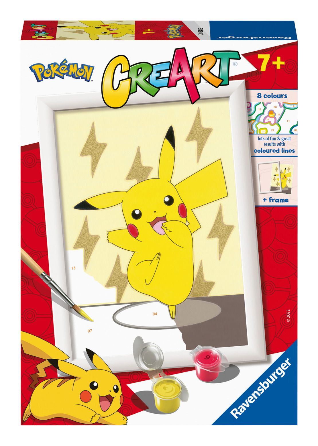 CreArt Paint by Numbers - Pokemon