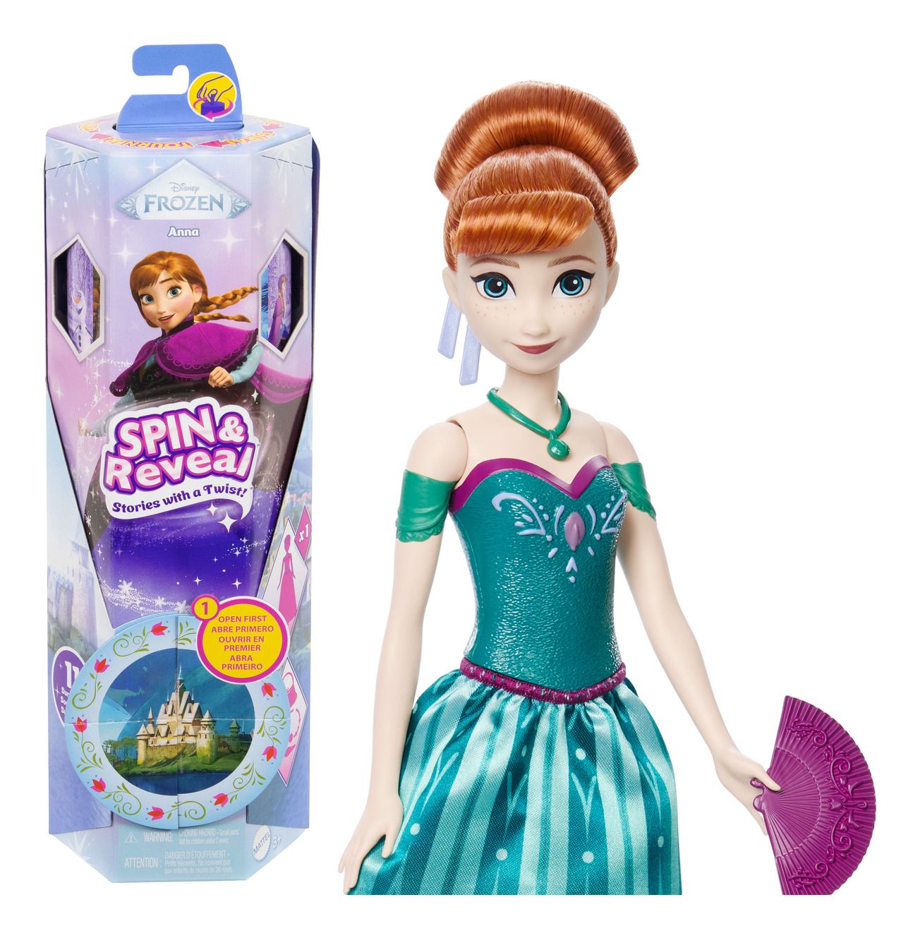 * Disney Frozen Spin & Reveal Anna