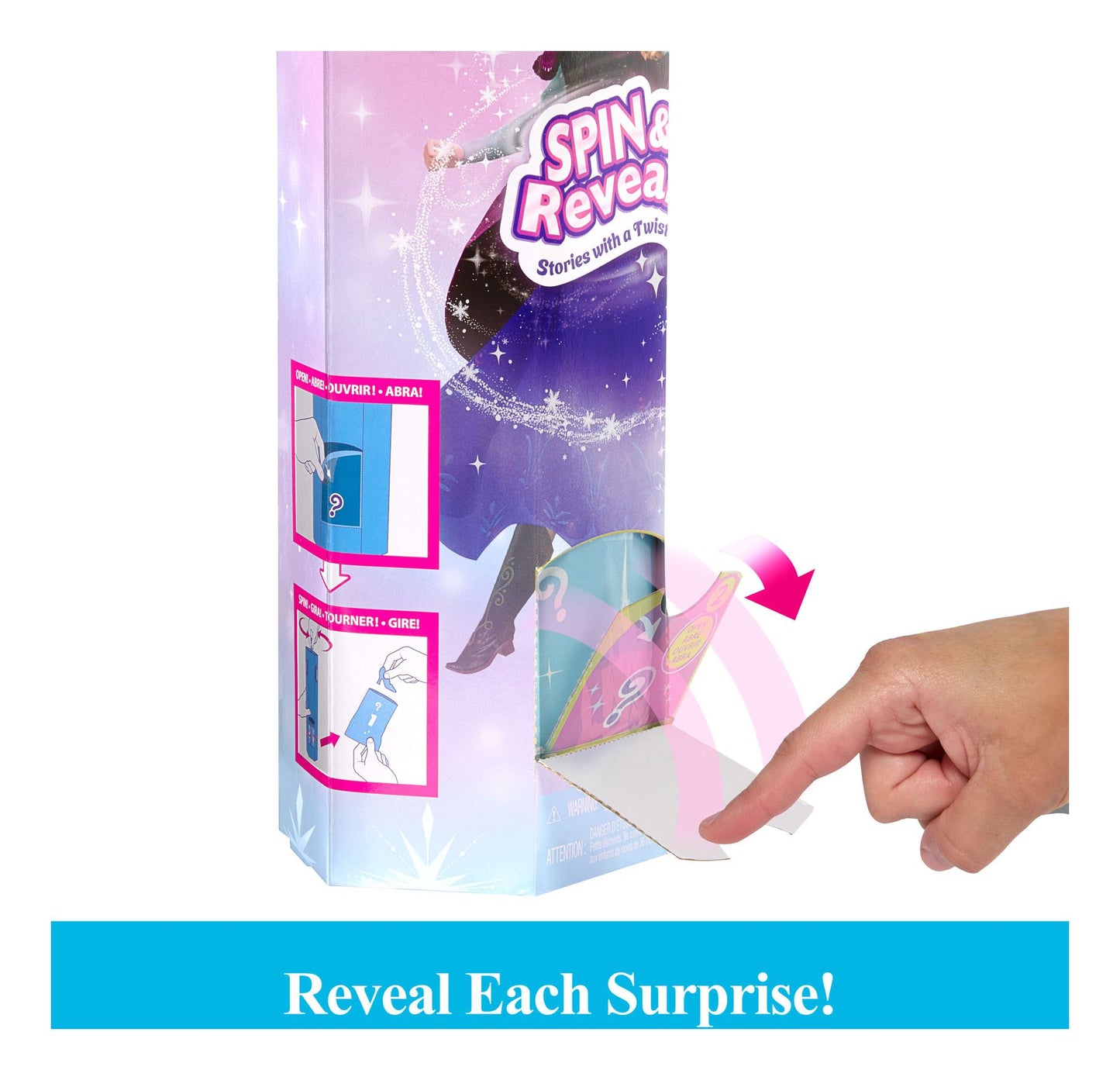 * Disney Frozen Spin & Reveal Anna