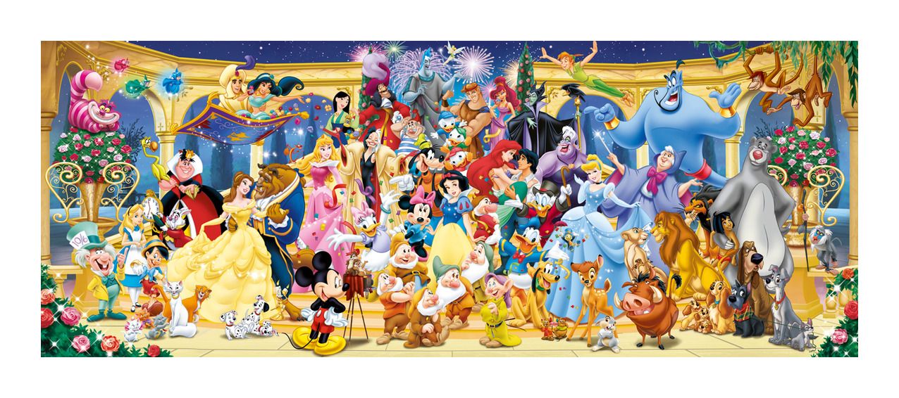 * Disney Panoramic 1000pc