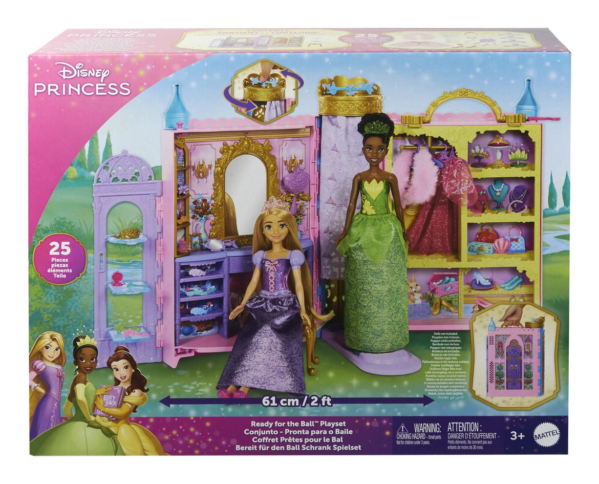 Disney Princess Ready for the Ball Closet Playset