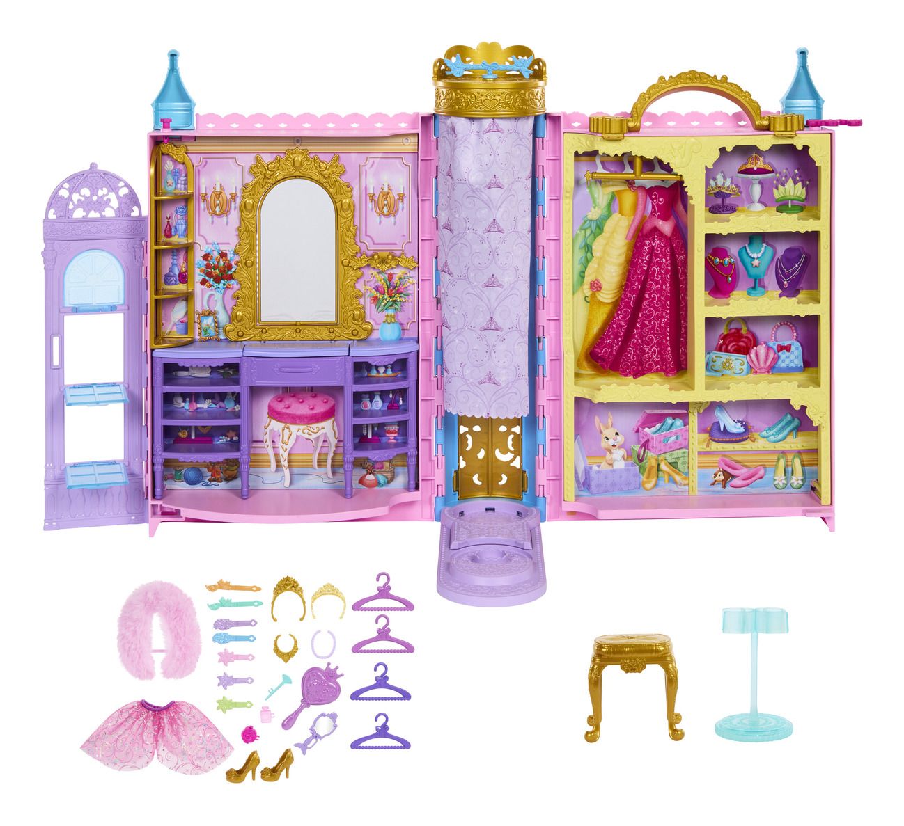 Disney Princess Ready for the Ball Closet Playset