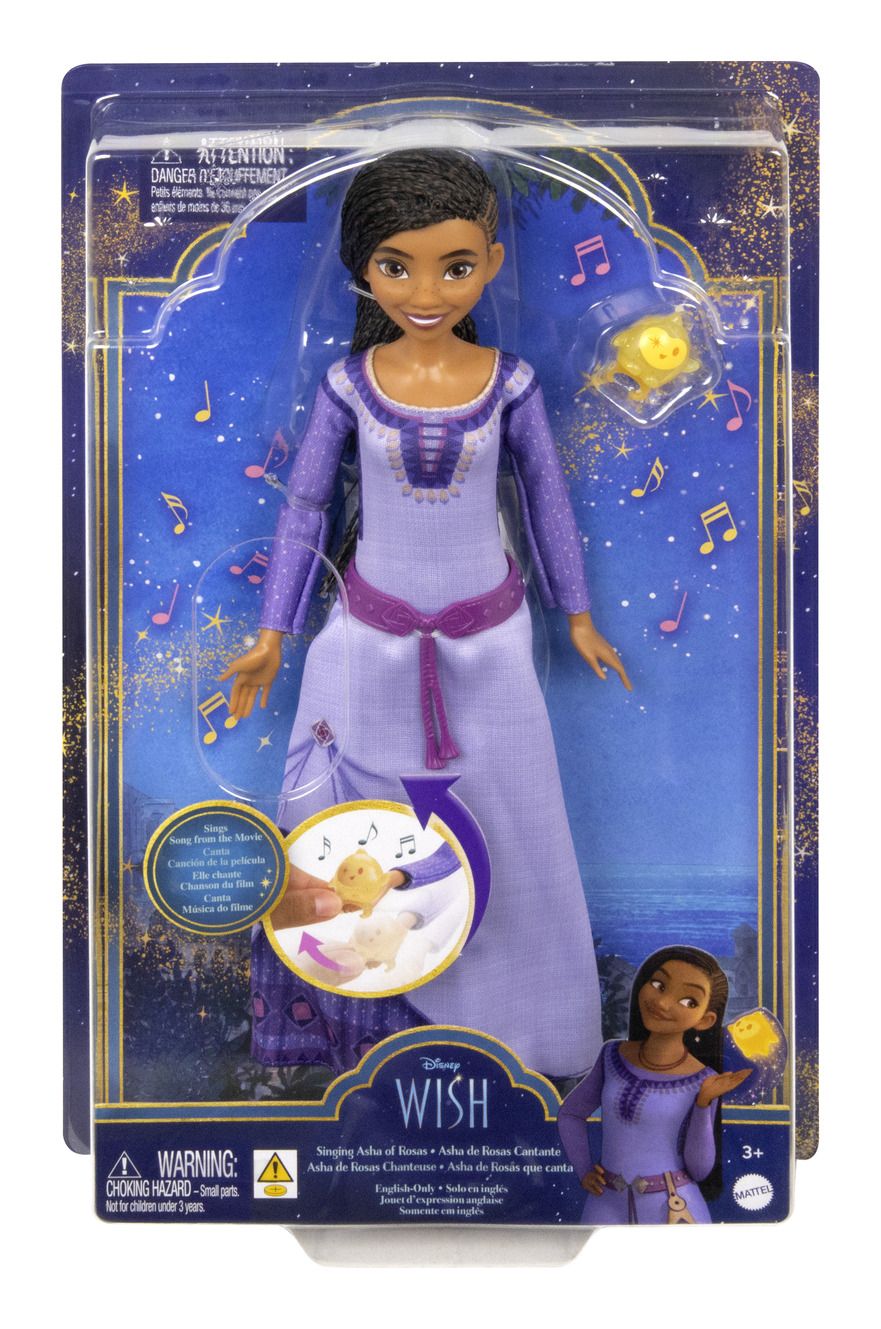 Disney Wish Singing Asha of Rosas Doll