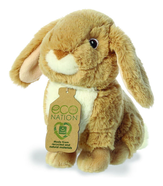 Eco Nation Lop-Eared Rabbit Tan 9in