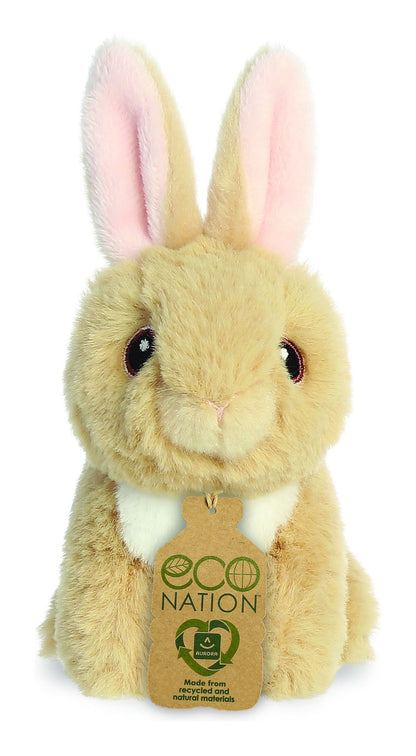 Eco Nation Mini Tan Bunny 5in