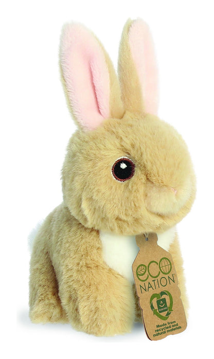 Eco Nation Mini Tan Bunny 5in