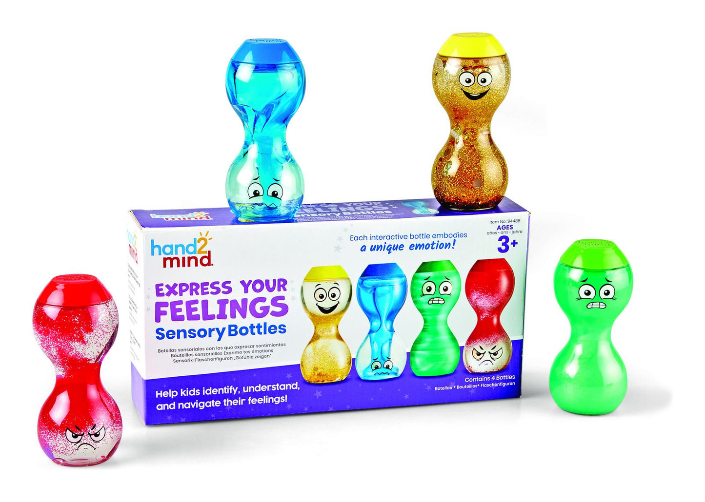 Express Your Feelings Sensory Bottles