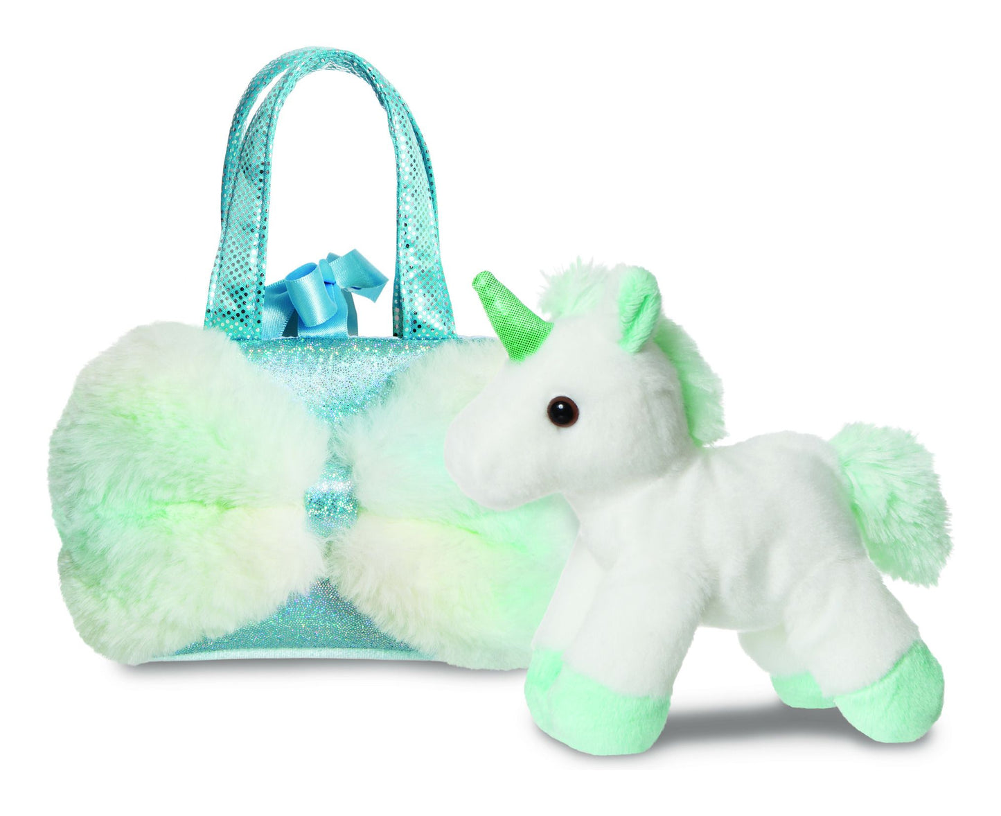 Fancy Pals Aqua Bow Unicorn