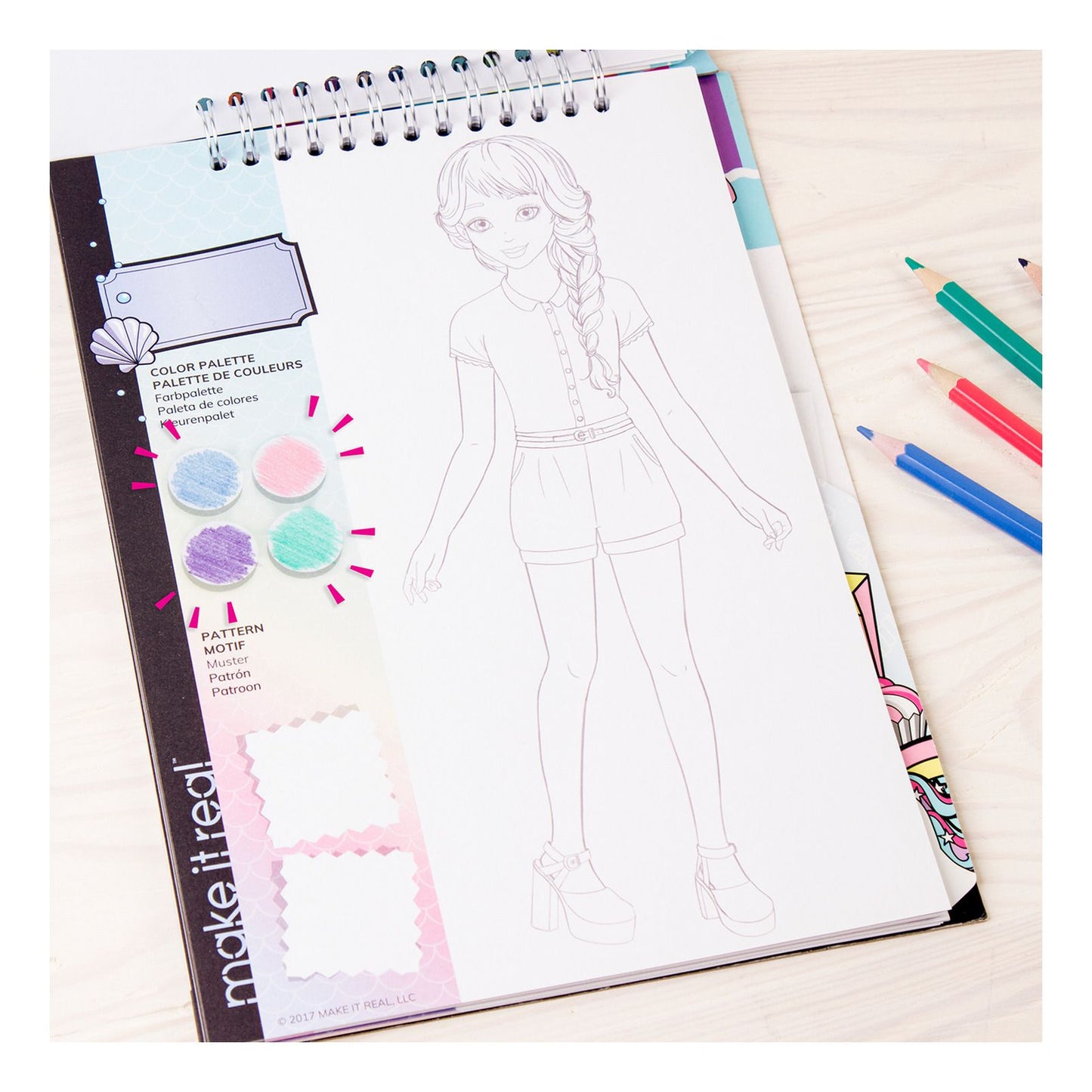 Fashion Design Sketchbook: Pastel Pop