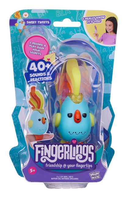 Fingerlings Sweet Tweets Birdie Blue