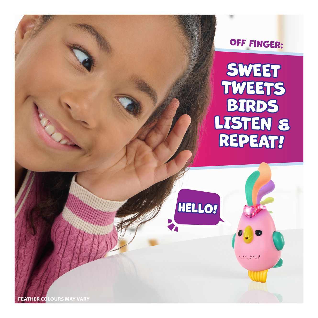 Fingerlings Sweet Tweets Birdie Pink