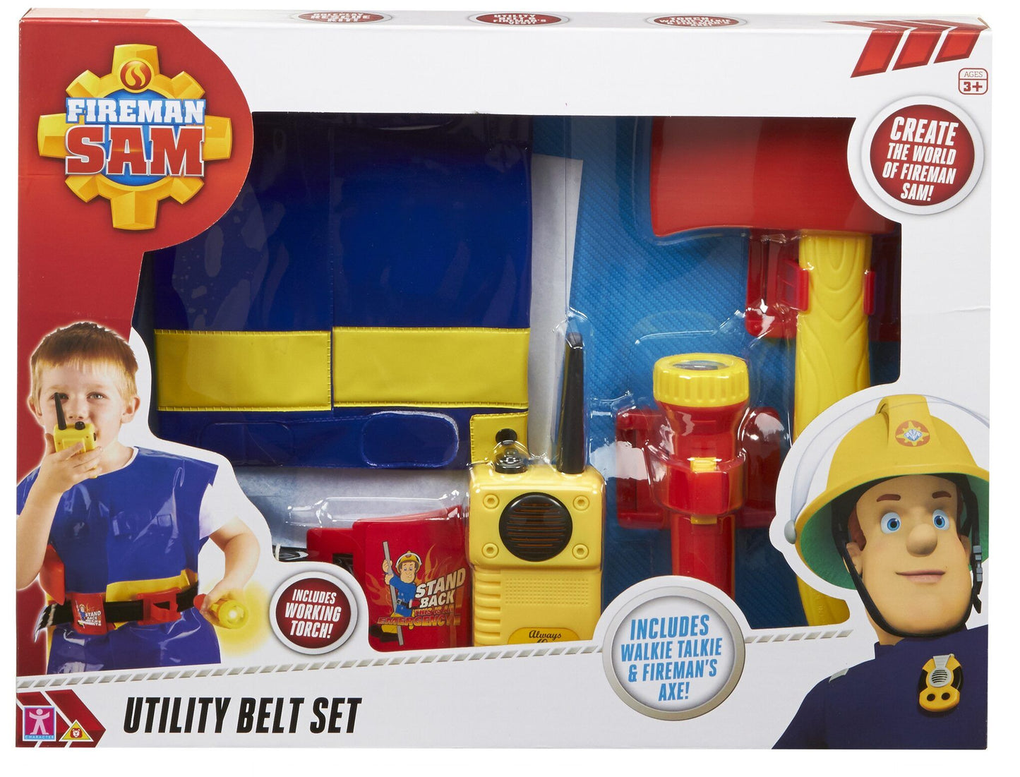 Fireman Sam Utility Belt & Jacket