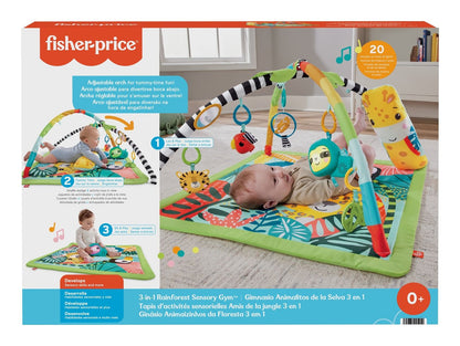 Fisher Price 3 in 1 Rainforest Sensory Gym