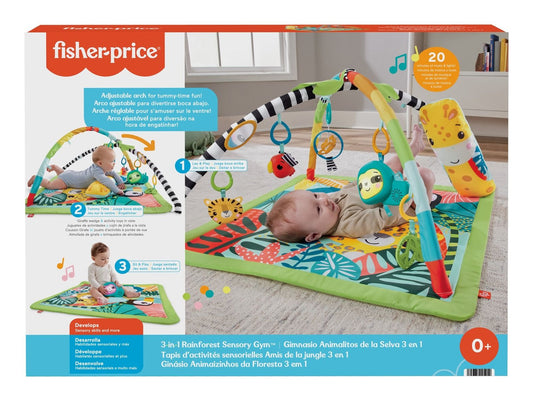 Fisher Price 3 in 1 Rainforest Sensory Gym