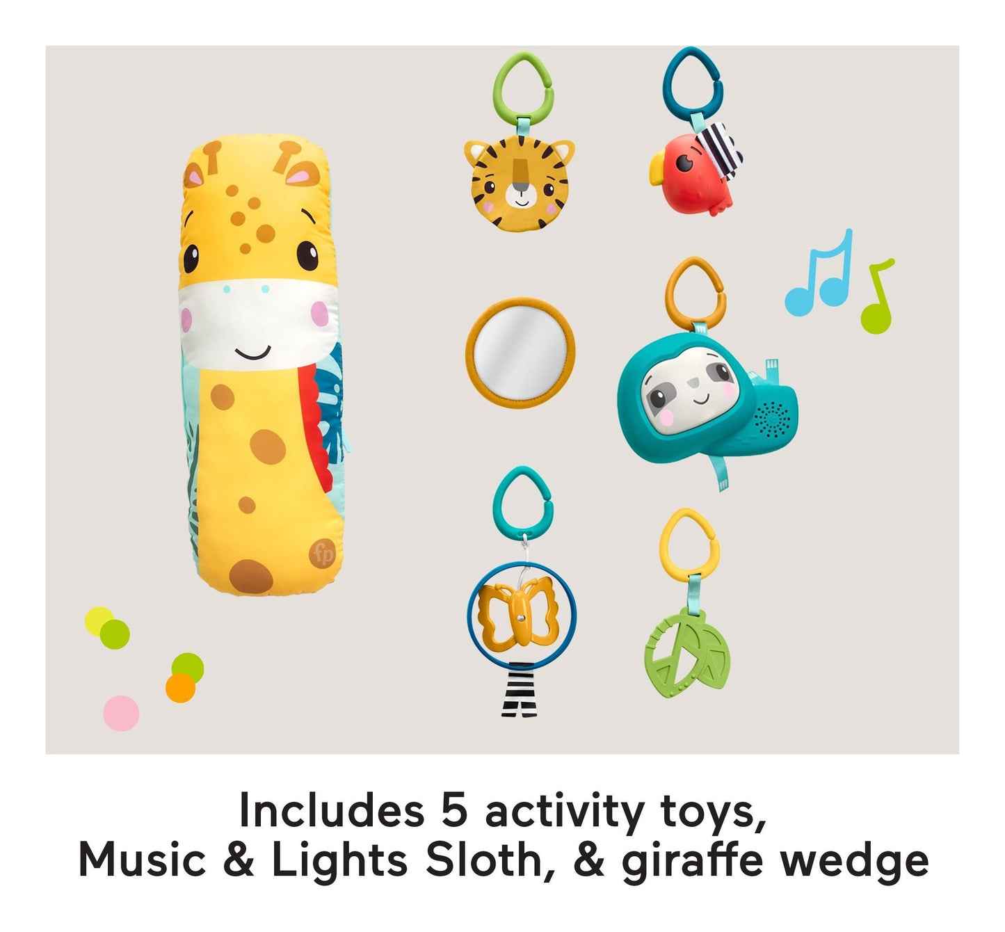 Fisher Price 3 in 1 Rainforest Sensory Gym