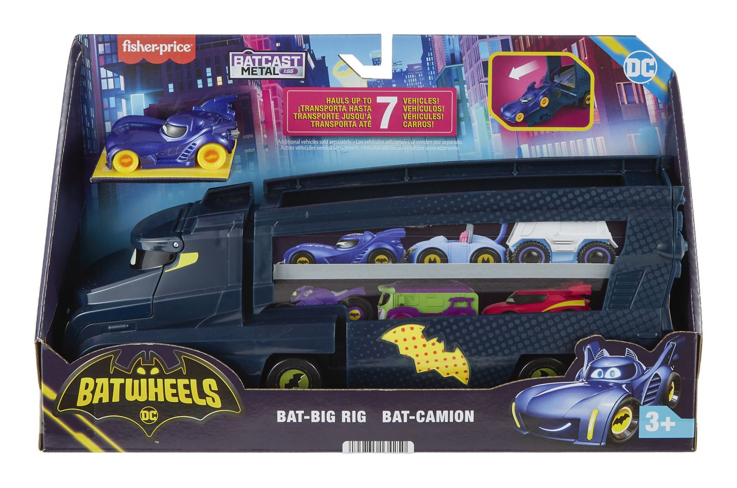 Fisher Price Batwheels Bat-Big Rig