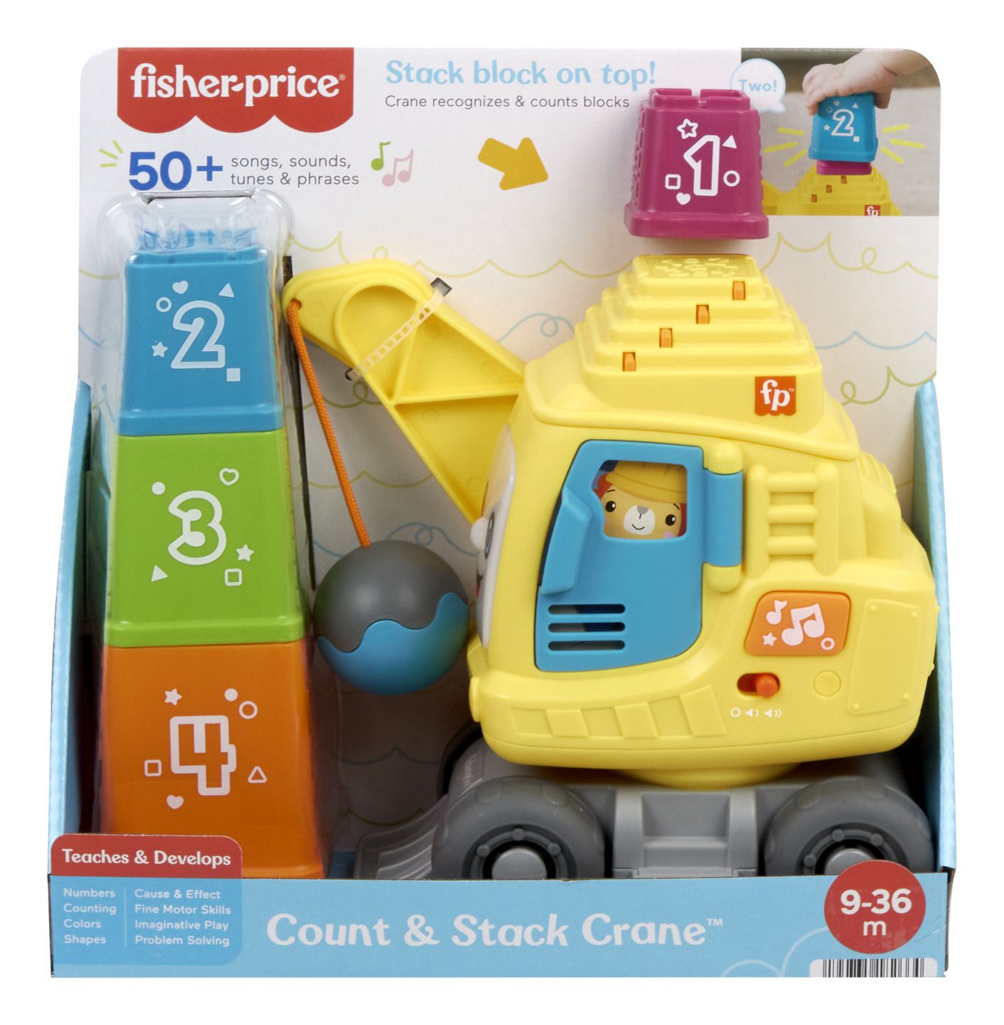 Fisher Price Count & Stack Crane