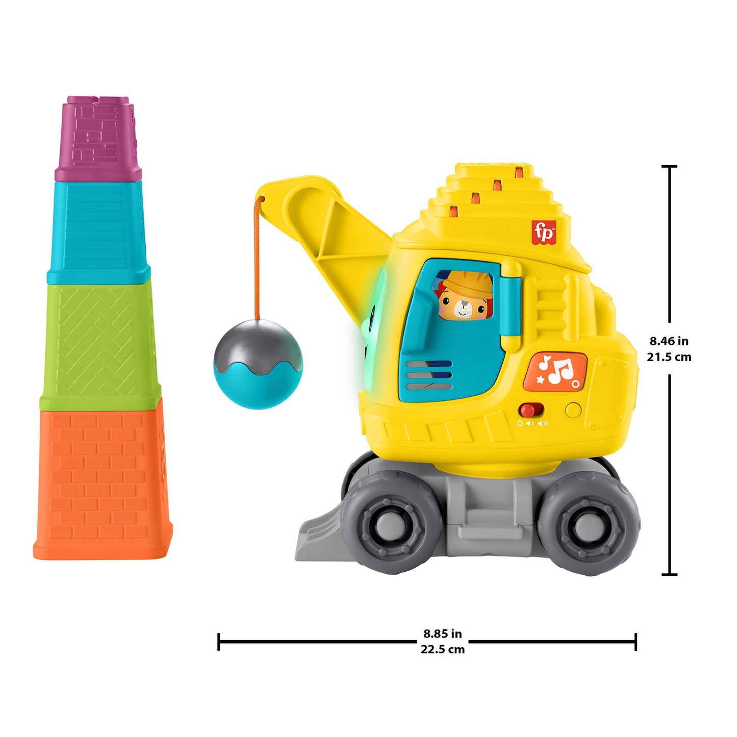 Fisher Price Count & Stack Crane