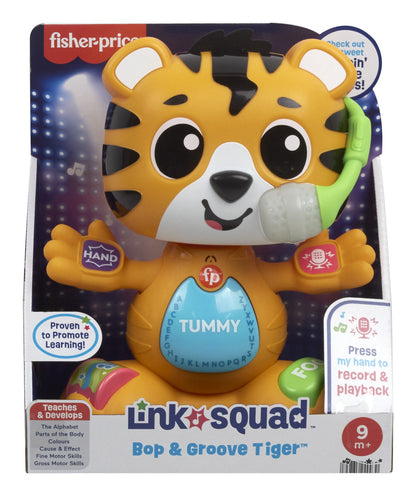 Fisher Price Link Squad Bop & Learn Tiger