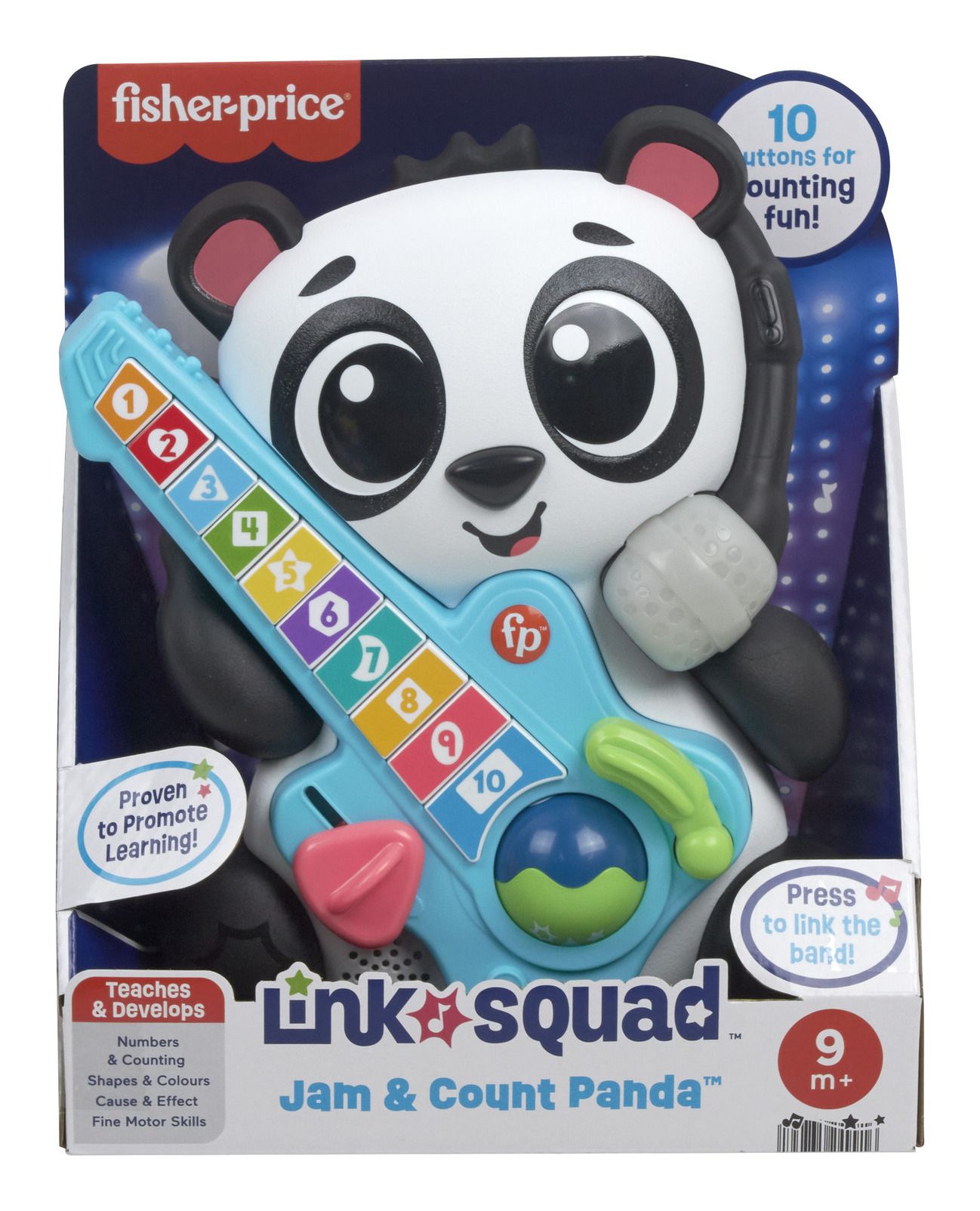 Fisher Price Link Squad Jam & Count Panda