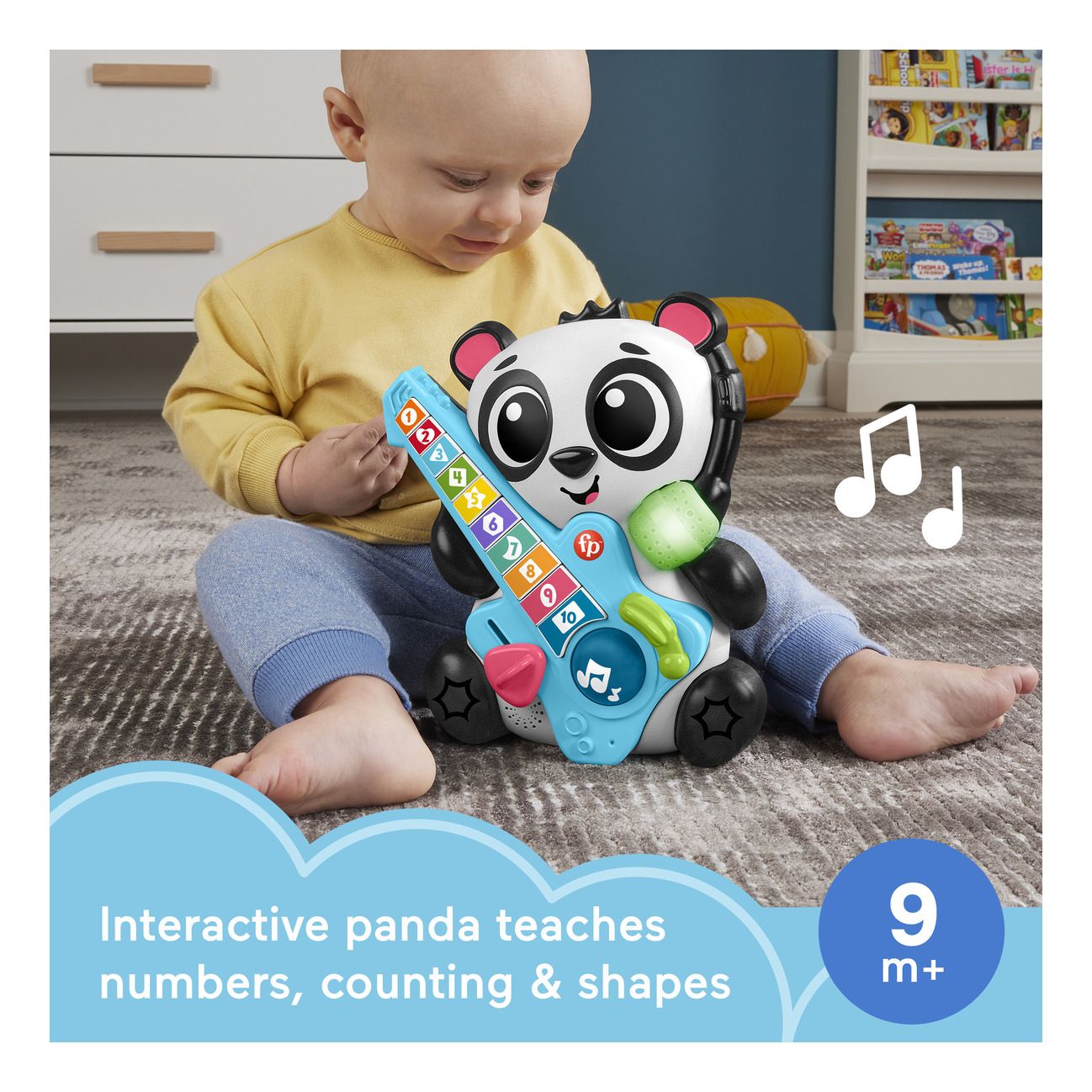 Fisher Price Link Squad Jam & Count Panda