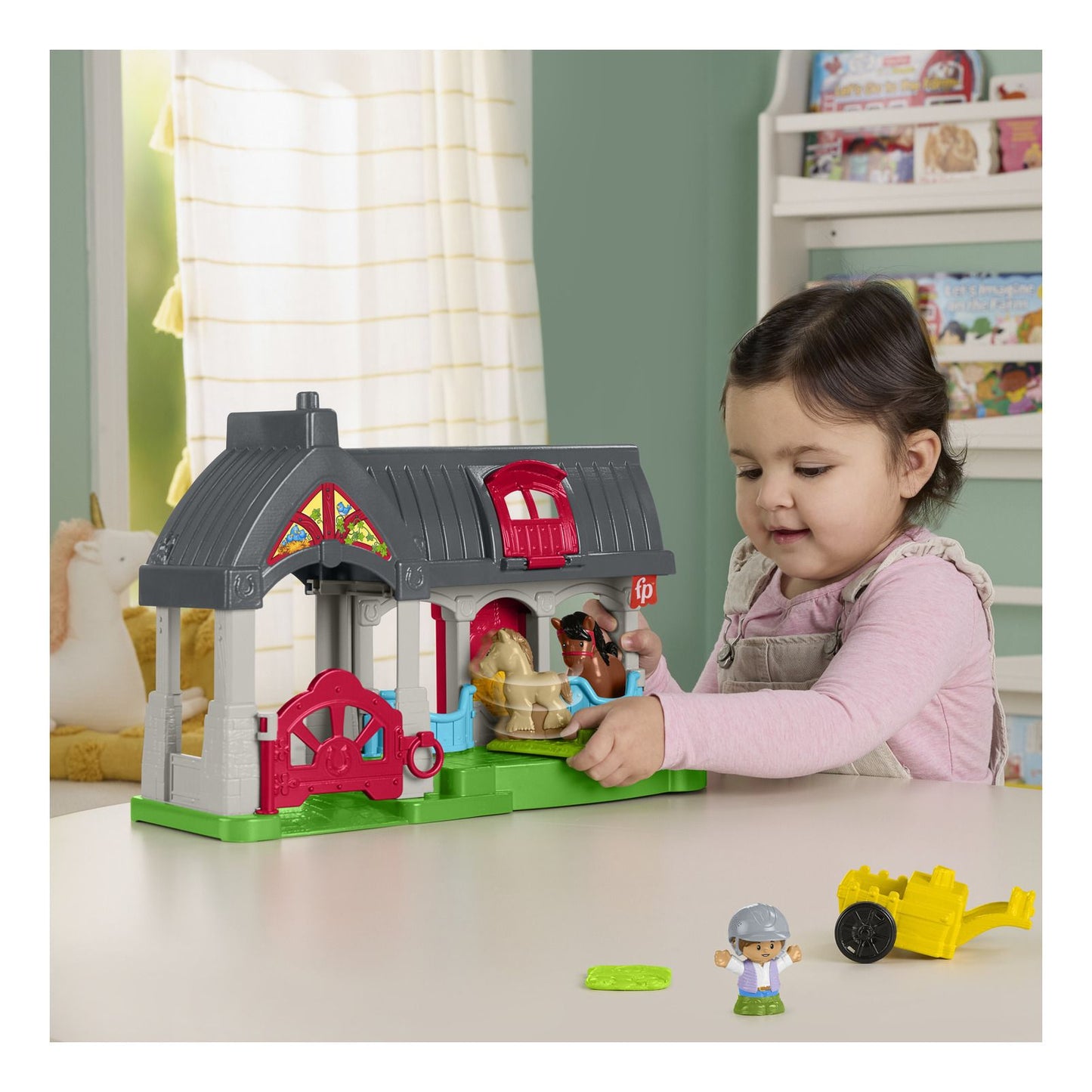 Fisher Price Little People Stable Playset