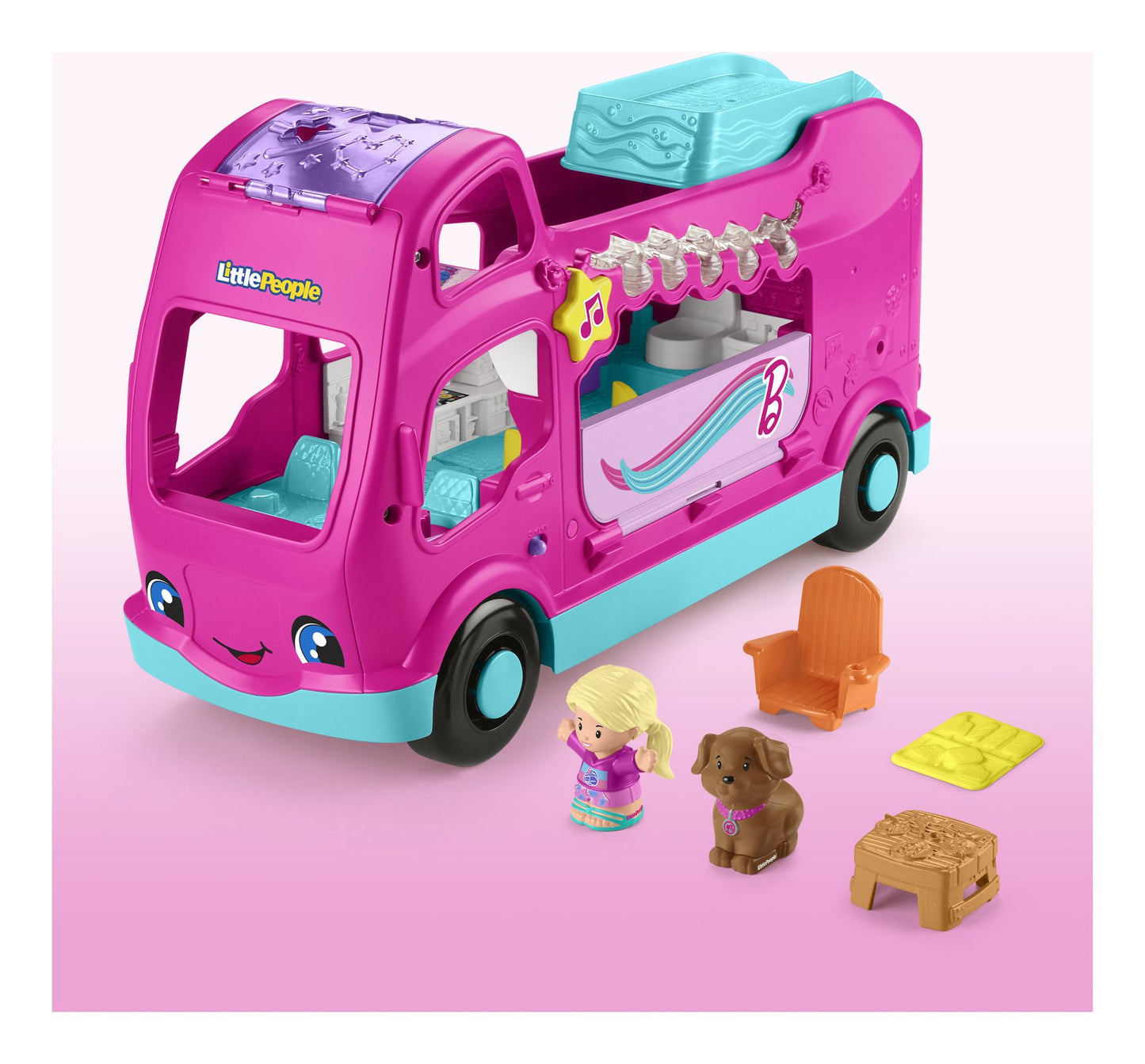 Fisher Price LP Barbie Little Dream Camper