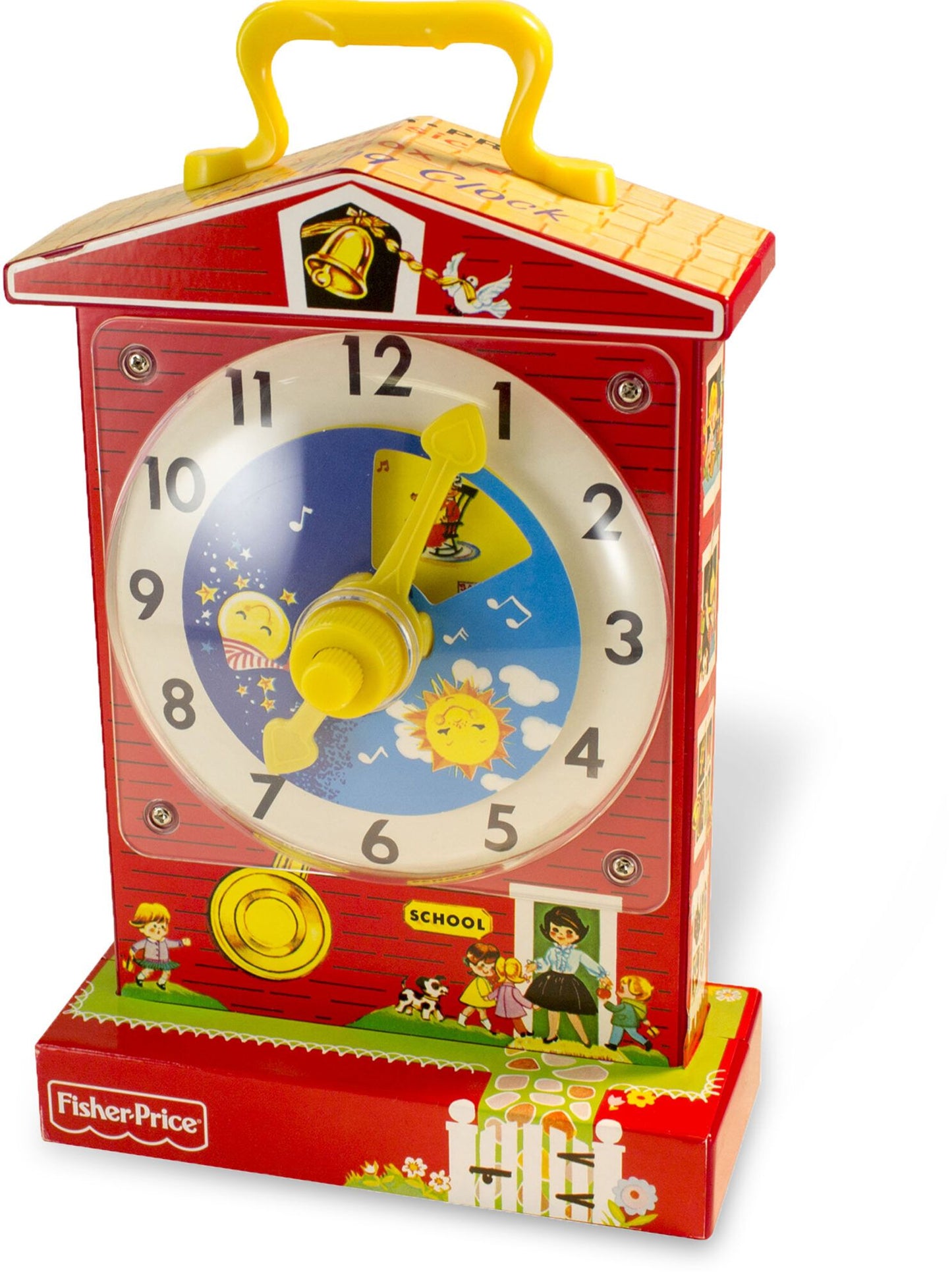 Fisher Price Music Box Teaching Clock