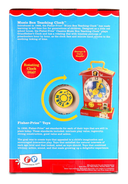 Fisher Price Music Box Teaching Clock