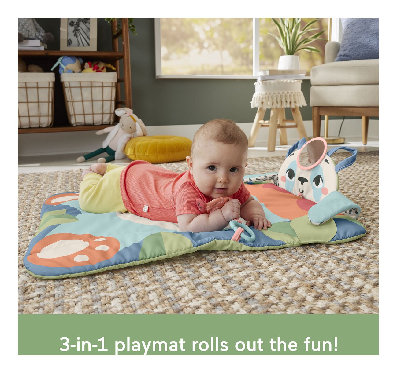 Fisher Price Sustain Roly Poly Panda Play Mat