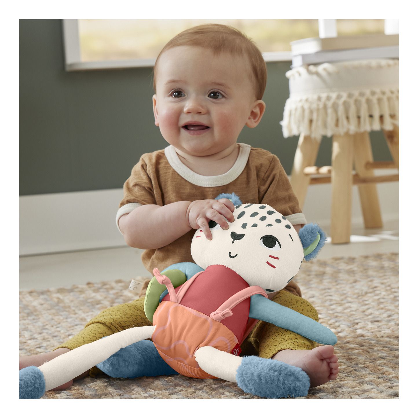 Fisher Price Sustain Spotting Fun Snow Leopard