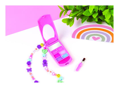 Flip Phone Lip Gloss Set and DIY Lanyard