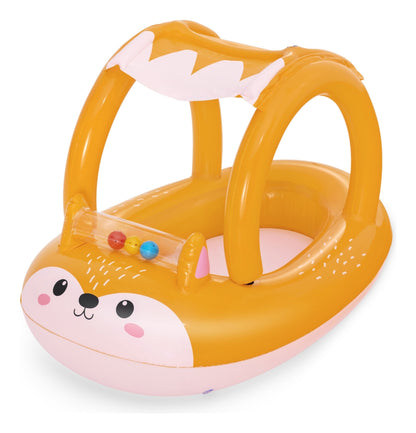 Friendly Fox Shaded Baby Boat