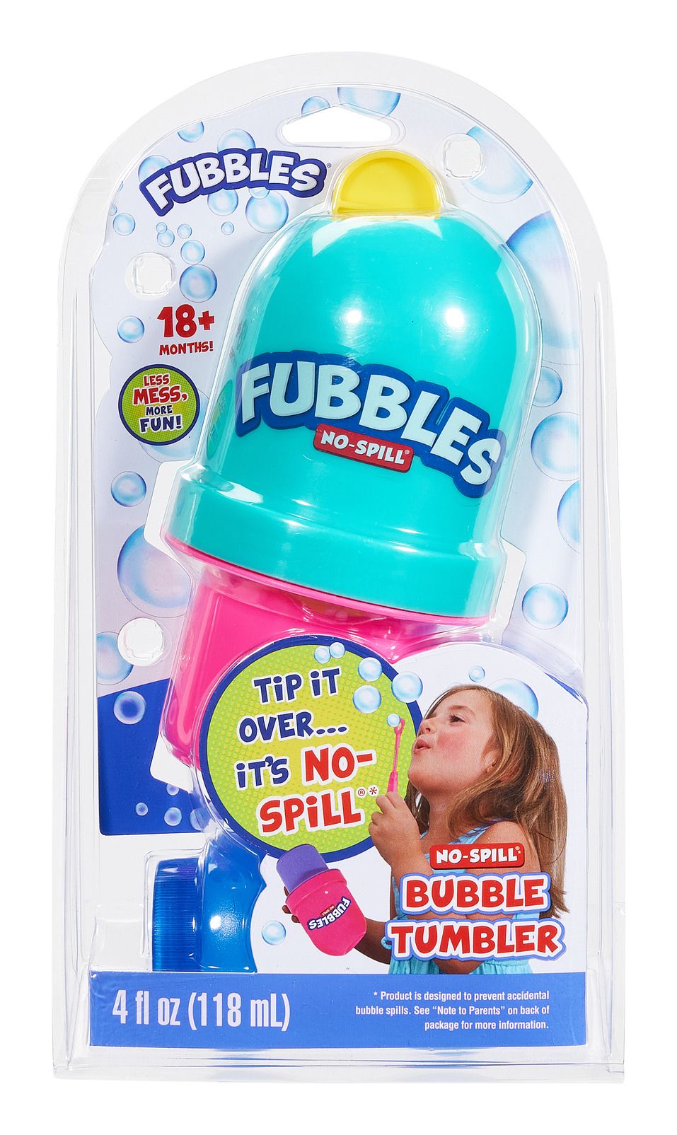 Fubbles No-Spill Bubble Tumbler