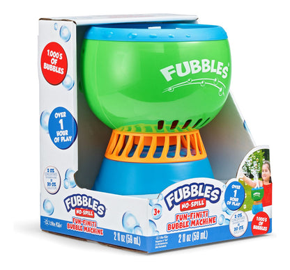 Fubbles No-Spill Fun-Finiti Bubble Machine