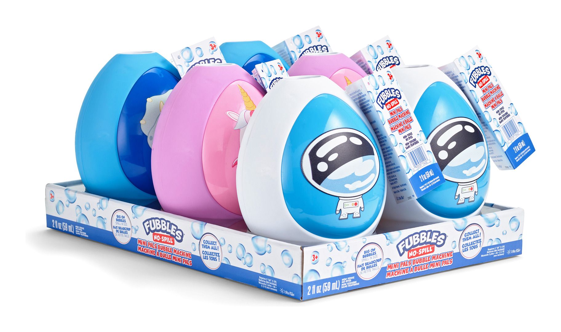 Fubbles No-Spill Mini Pals Bubble Machine