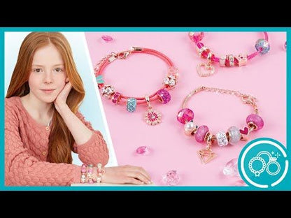 Halo Charms Bracelets Think Pink