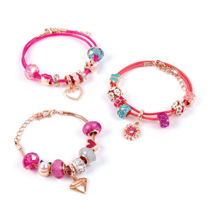 Halo Charms Bracelets Think Pink