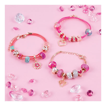 Halo Charms Bracelets Think Pink