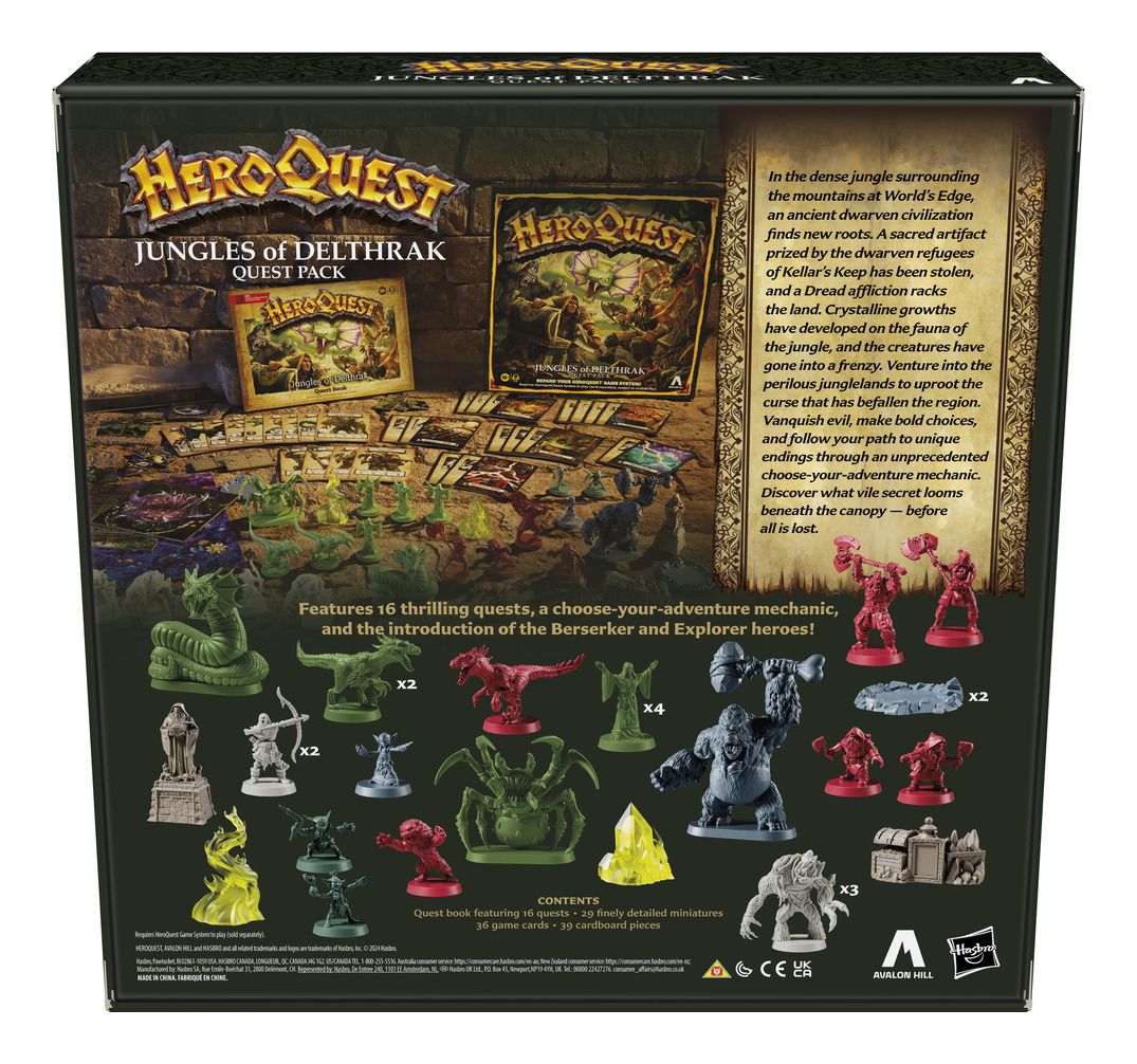 Heroquest Jungles of Delthrak