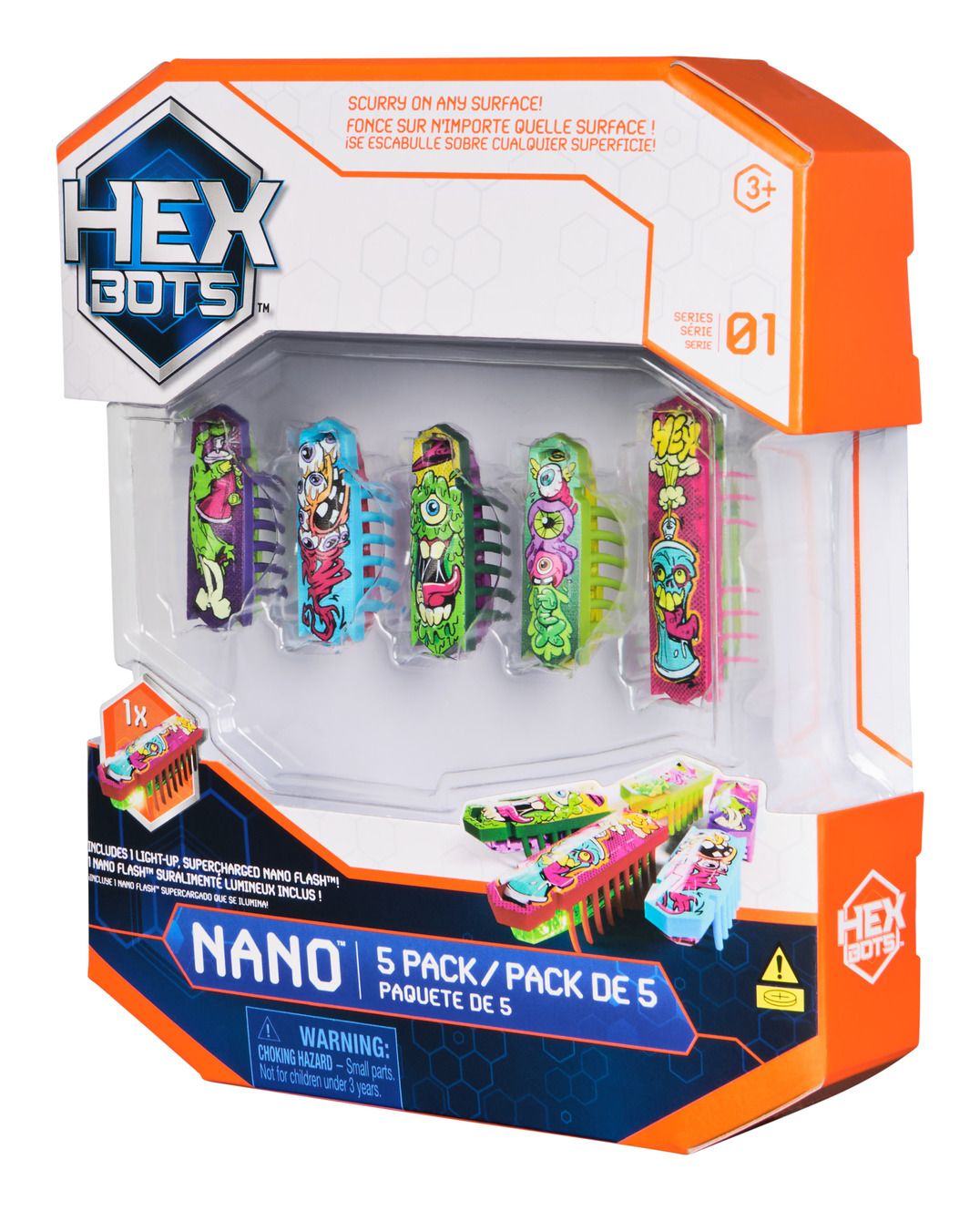 Hexbug Nano Flash 5 Pack