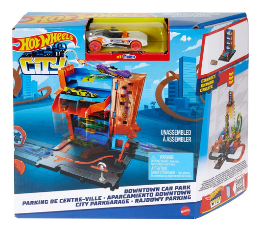 Hot Wheels City Downtown Track Set