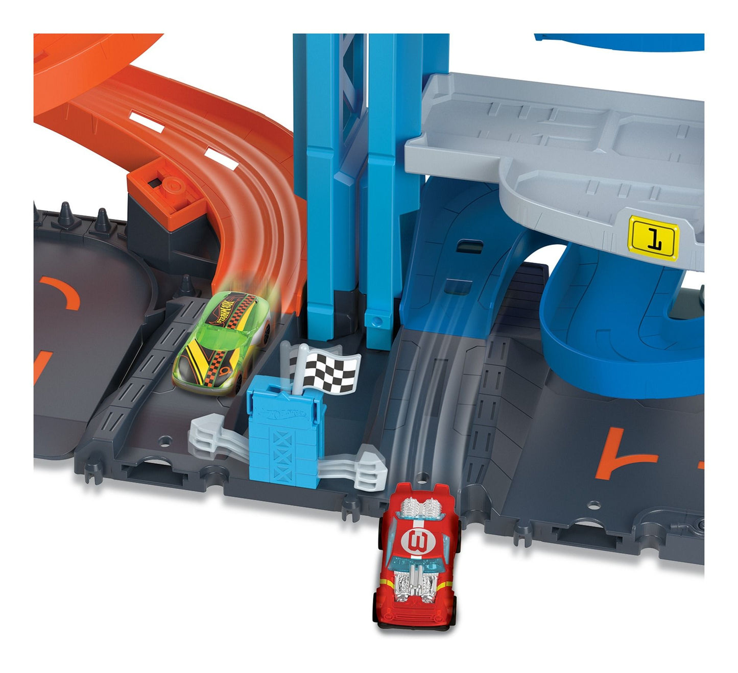 Hot Wheels City Transforming Race Tower PlaySet