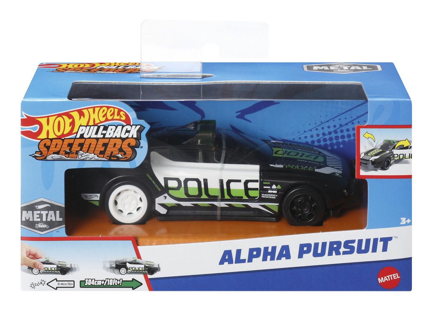 Hot Wheels Pull-Back Speeders