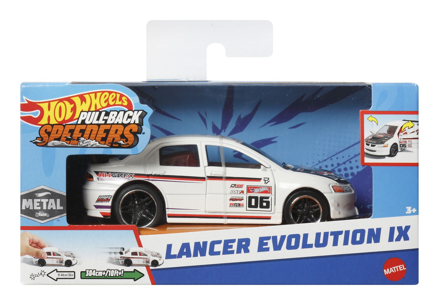 Hot Wheels Pull-Back Speeders