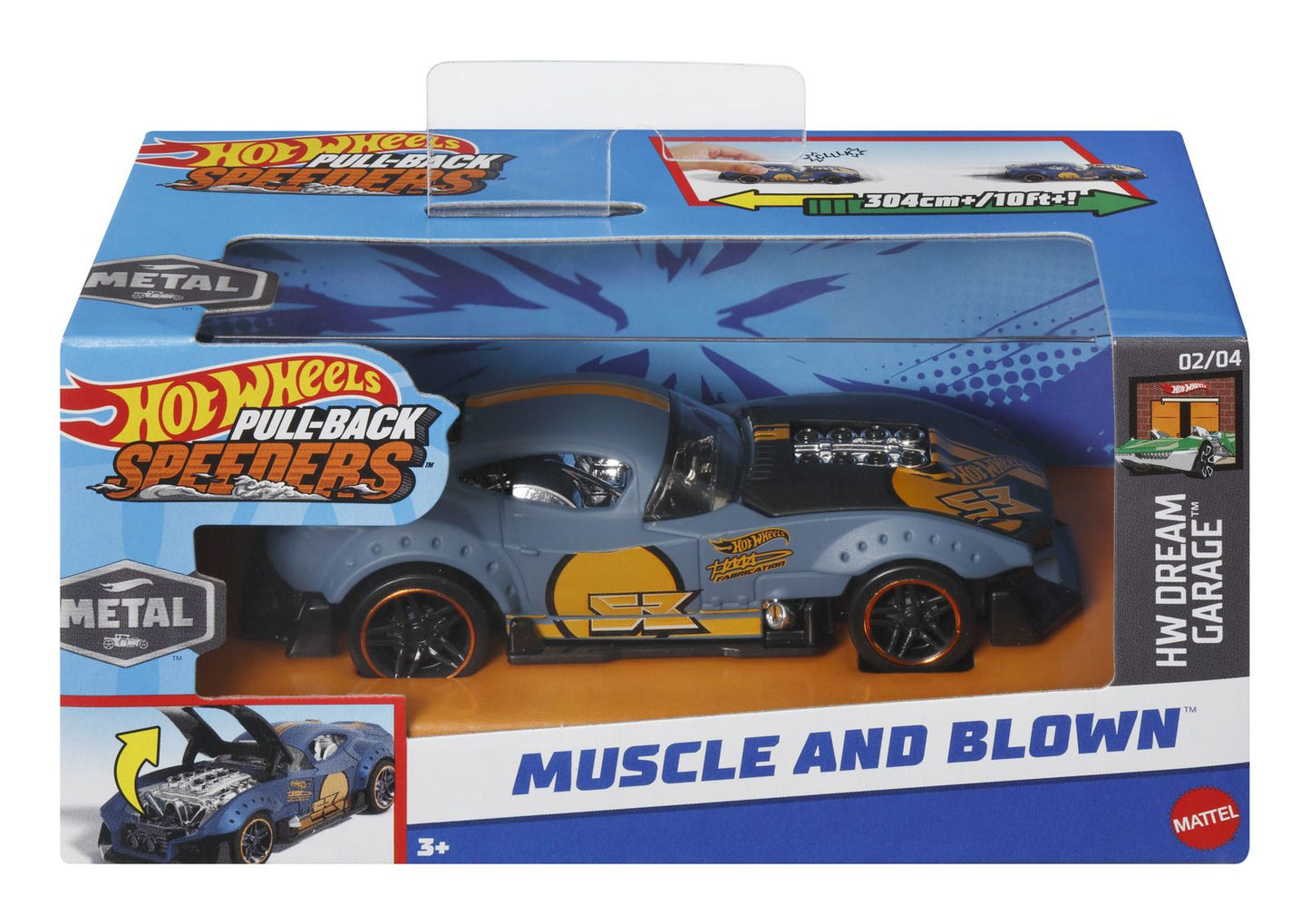 Hot Wheels Pull-Back Speeders