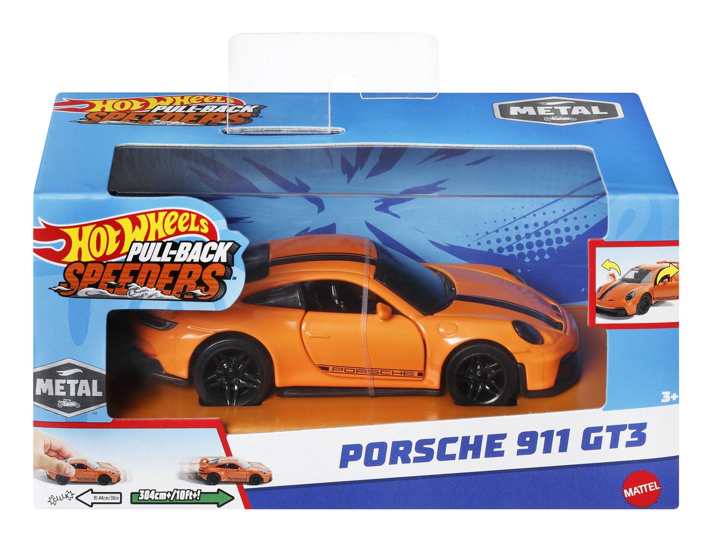 Hot Wheels Pull-Back Speeders